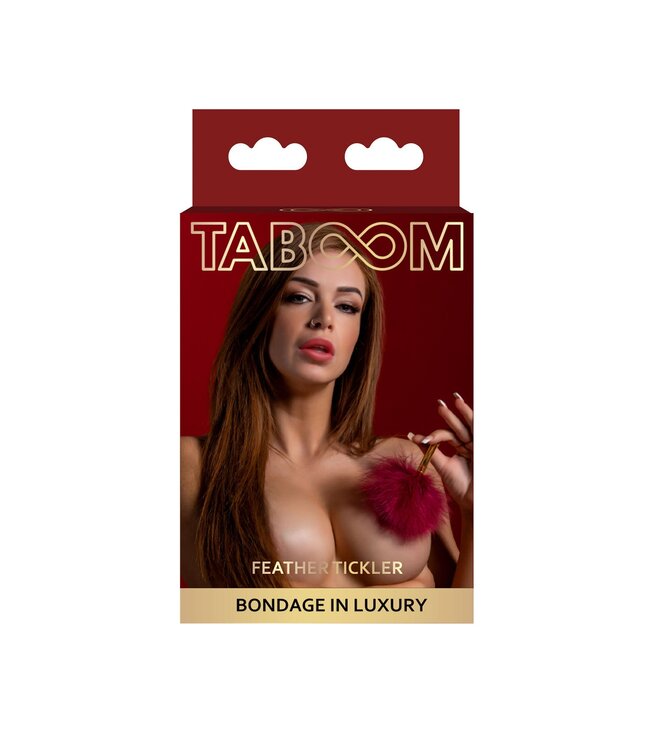 Taboom Bondage in Luxury Feather Tickler