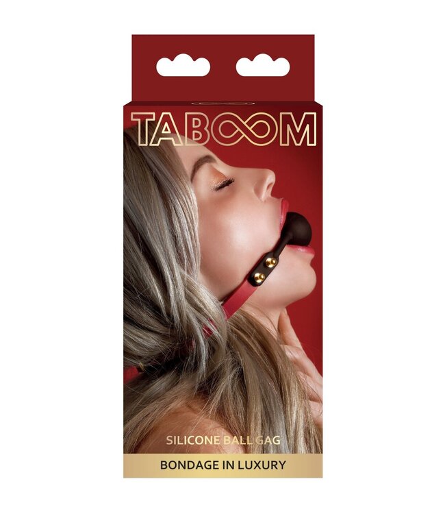Taboom Bondage in Luxury Silicone Ball Gag