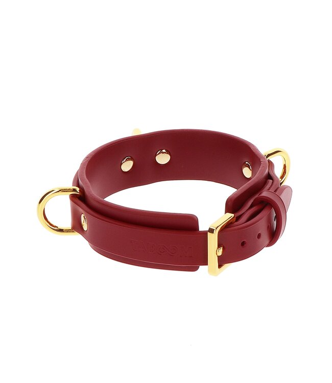Taboom Bondage in Luxury D-Ring Collar Deluxe