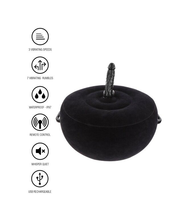 Taboom Bondage Essentials Inflatable Fuck Seat with Remote