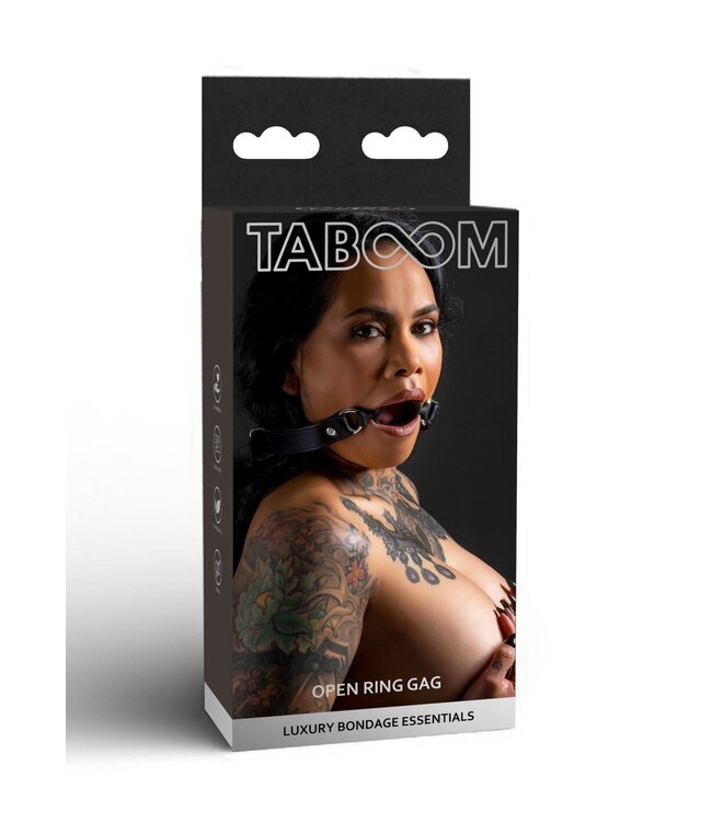 Taboom Bondage Essentials Open Ring Gag
