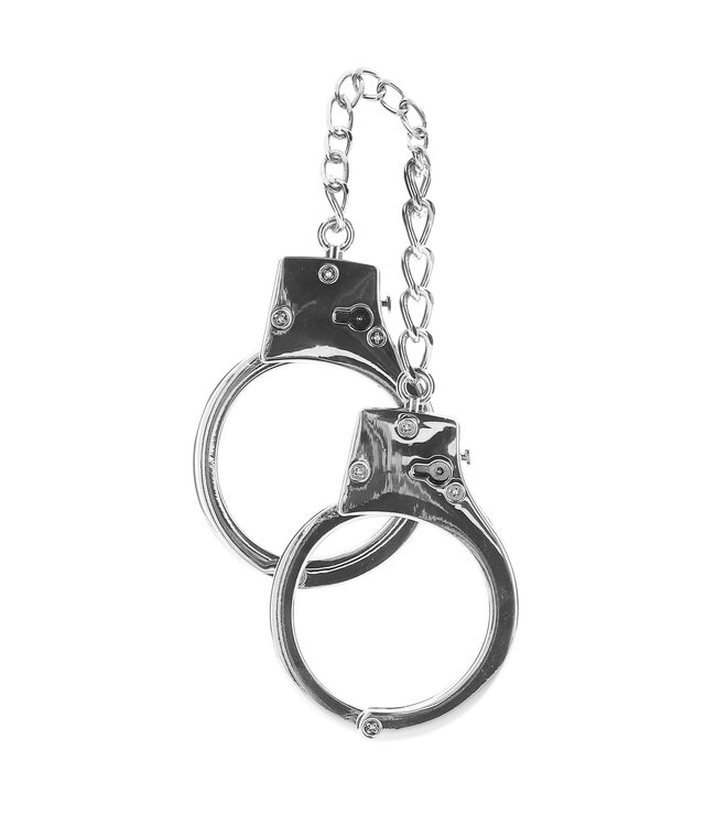 Taboom Bondage Essentials Silver Plated BDSM Handcuffs