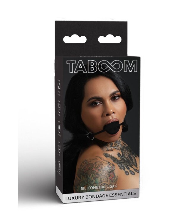 Taboom Bondage Essentials Silicone Ball Gag