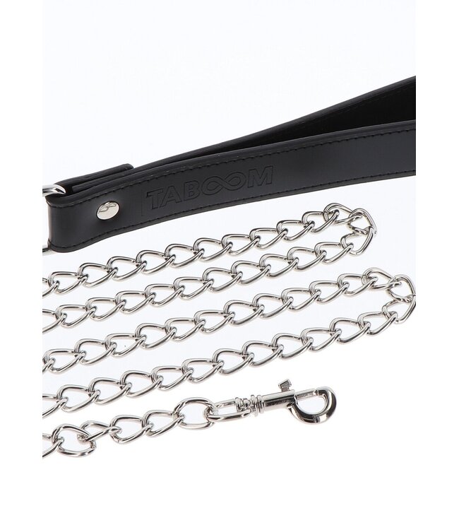 Taboom Bondage Essentials Elegant Collar and Chain Leash