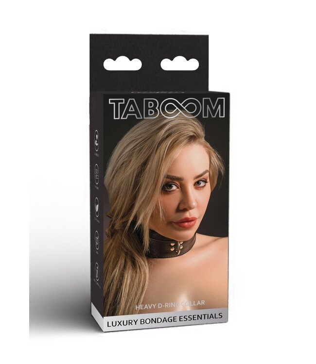 Taboom Bondage Essentials Heavy D-Ring Collar