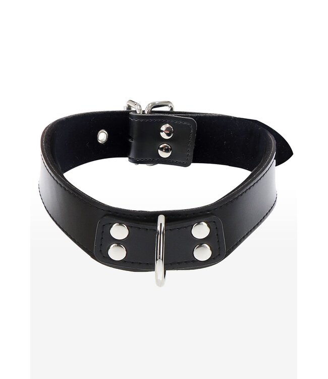 Taboom Bondage Essentials Elegant D-Ring Collar