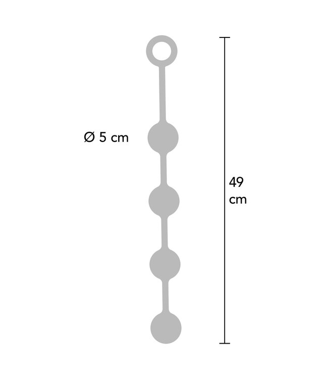 Hidden Desire Extreme Heavy Anal Balls XLarge