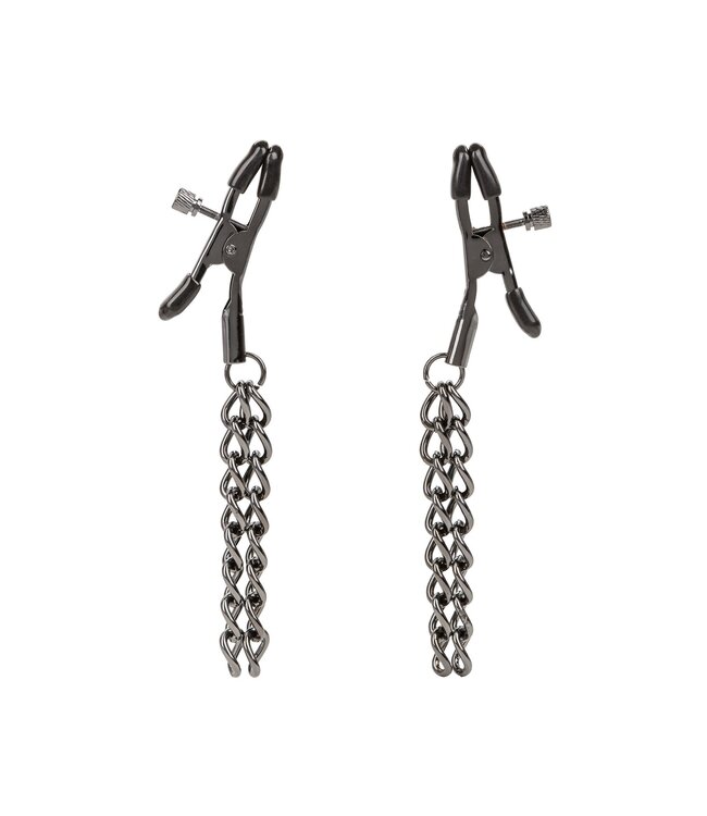 CalExotics Euphoria Collection Chain Nipple Clamps