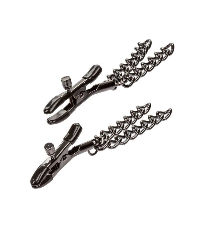 CalExotics Euphoria Collection Chain Nipple Clamps