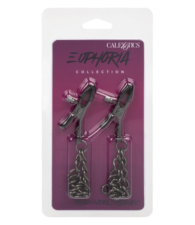 CalExotics Euphoria Collection Chain Nipple Clamps