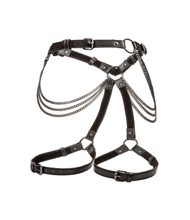 CalExotics Euphoria Collection Multi Chain Thigh Harness