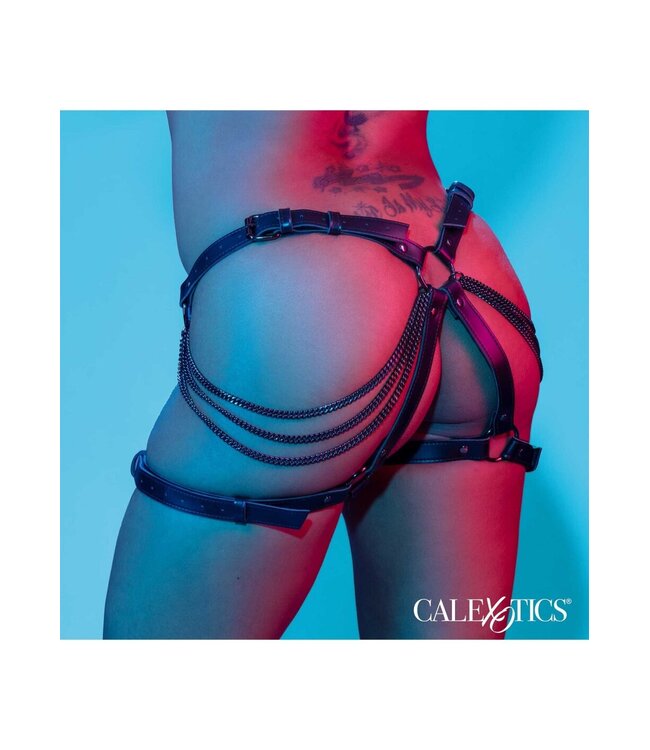 CalExotics Euphoria Collection Multi Chain Thigh Harness