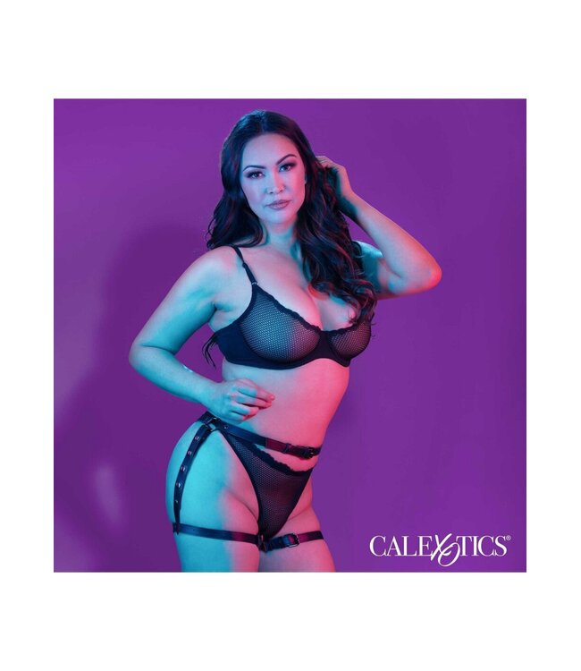 CalExotics Euphoria Collection Plus Size Riding Thigh Harness