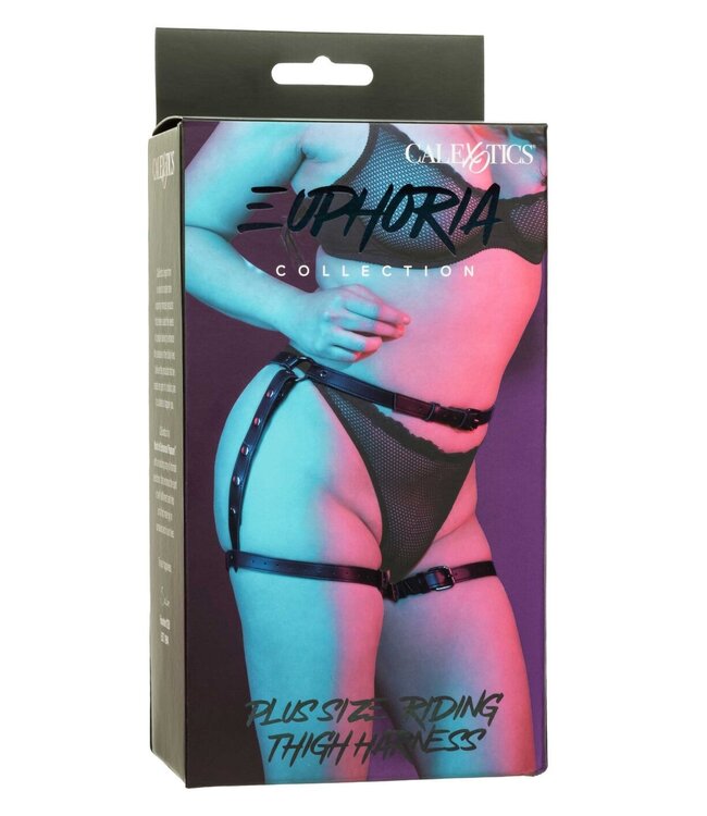 CalExotics Euphoria Collection Plus Size Riding Thigh Harness