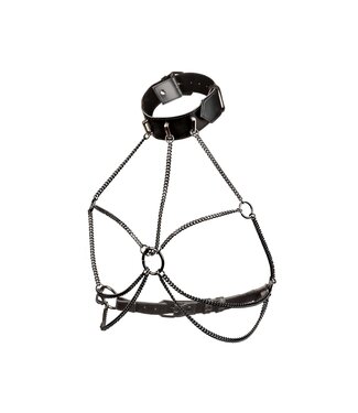 CalExotics Euphoria Collection Plus Size Multi Chain Collar Harness