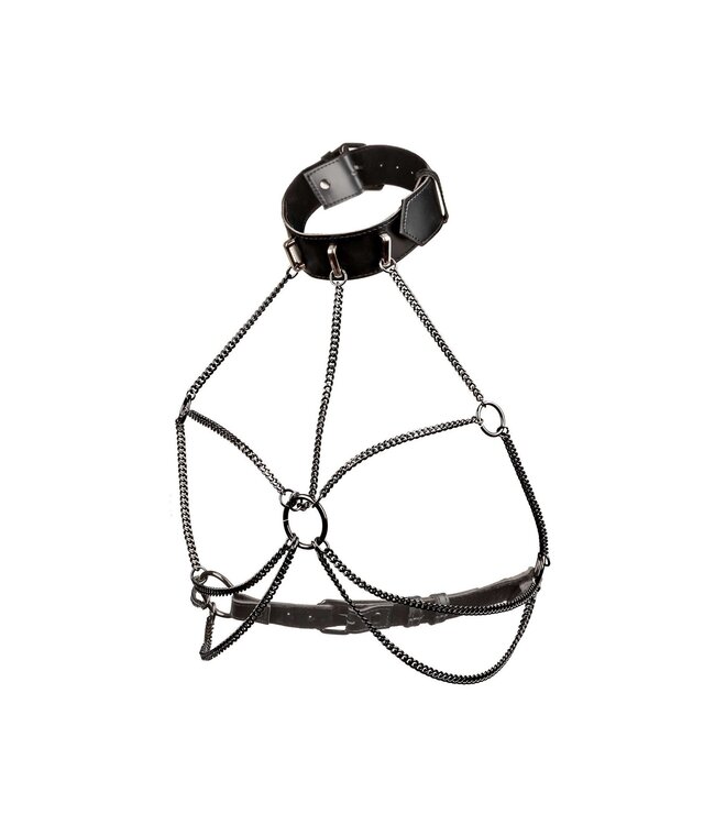 CalExotics Euphoria Collection Multi Chain Collar Harness