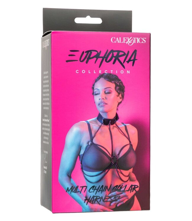 CalExotics Euphoria Collection Multi Chain Collar Harness