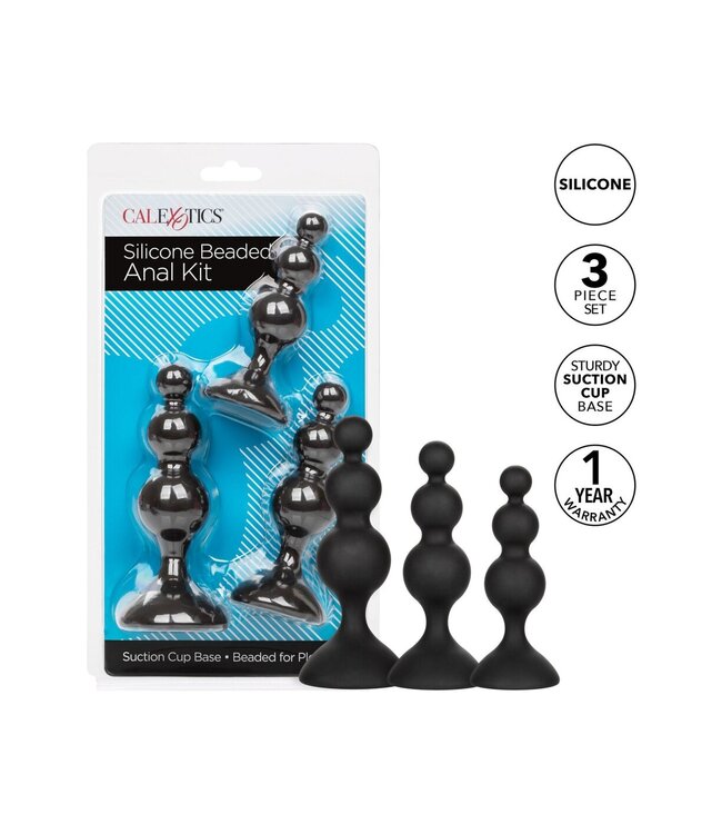 CalExotics Silicone Beaded Anal Kit