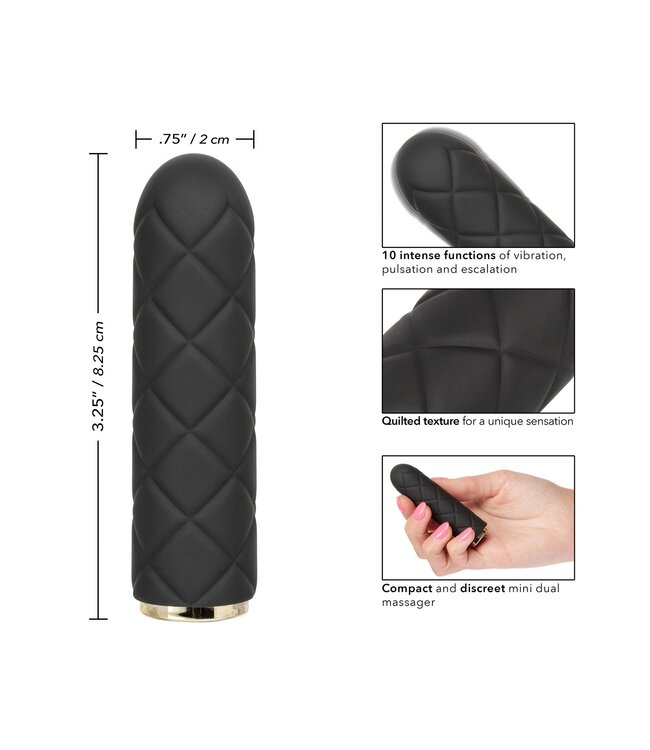 CalExotics Raven Quilted Seducer