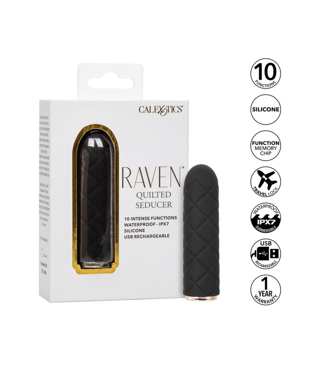 CalExotics Raven Quilted Seducer