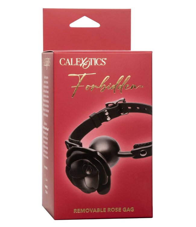 CalExotics Forbidden Removable Rose Gag