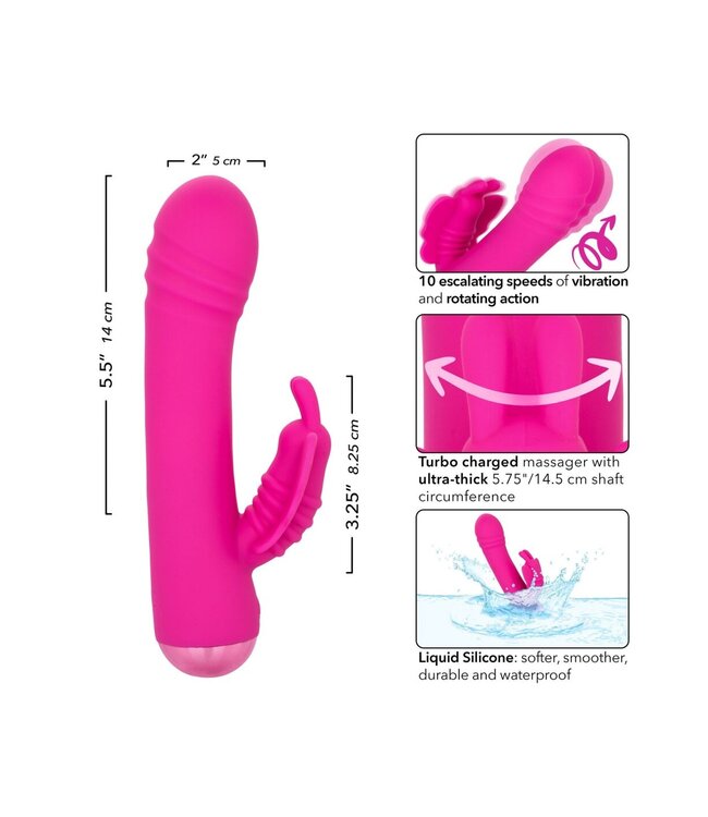 CalExotics Thicc Chubby Rotating Butterfly