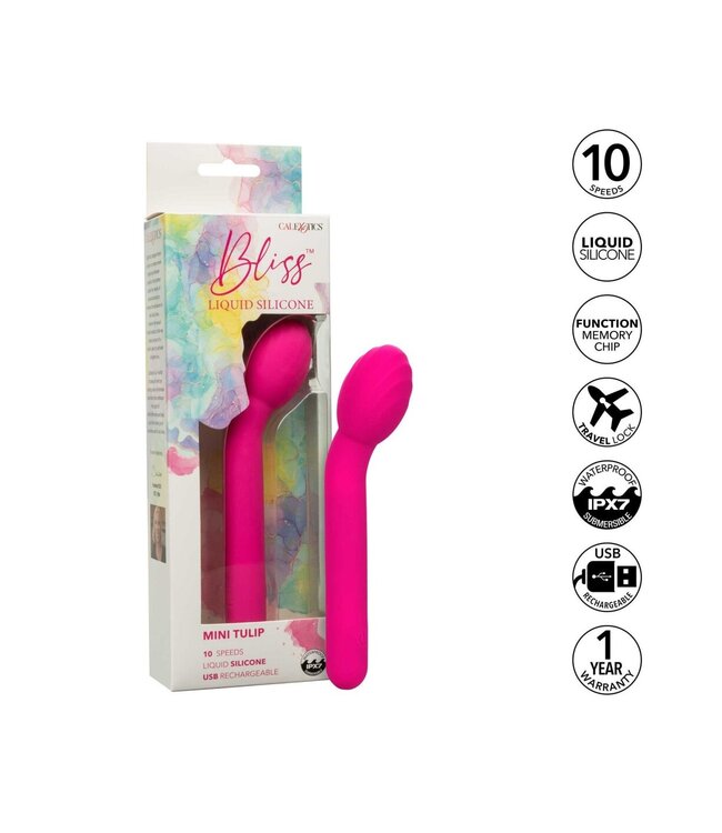 CalExotics Bliss Liquid Silicone Mini Tulip