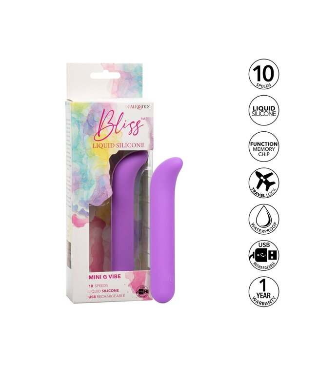 CalExotics Bliss Liquid Silicone Mini G Vibe