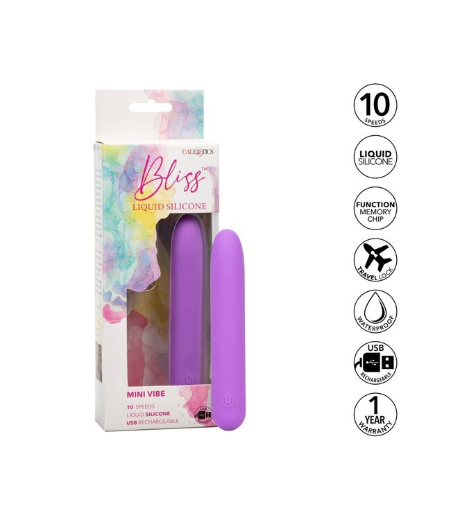CalExotics Bliss Liquid Silicone Mini Vibe