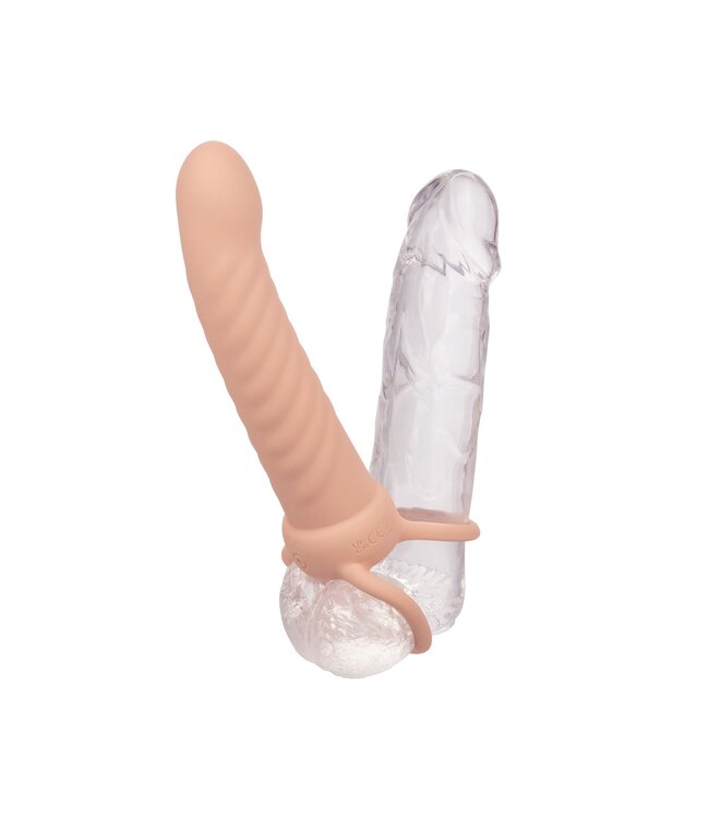 CalExotics Performance Maxx Rechargeable Ribbed Dual Penetrator
