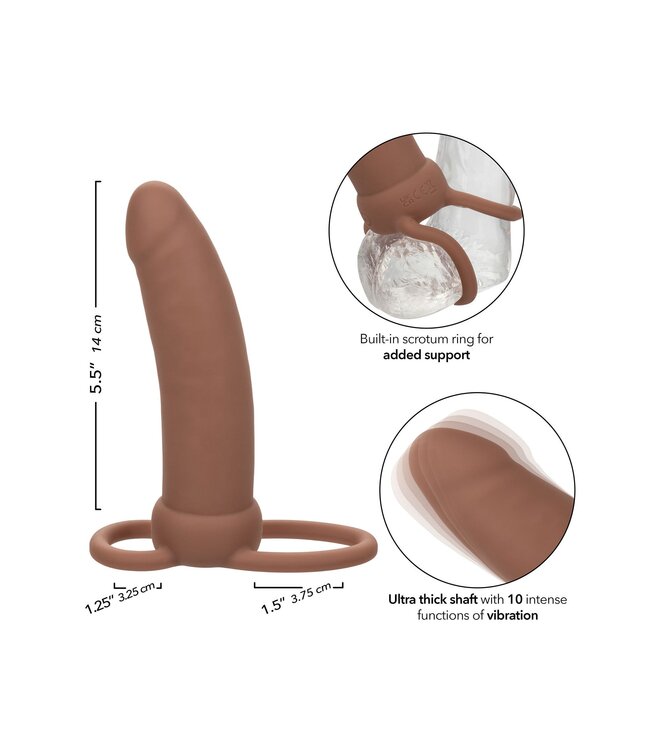 CalExotics Performance Maxx Rechargeable Thick Dual Penetrator