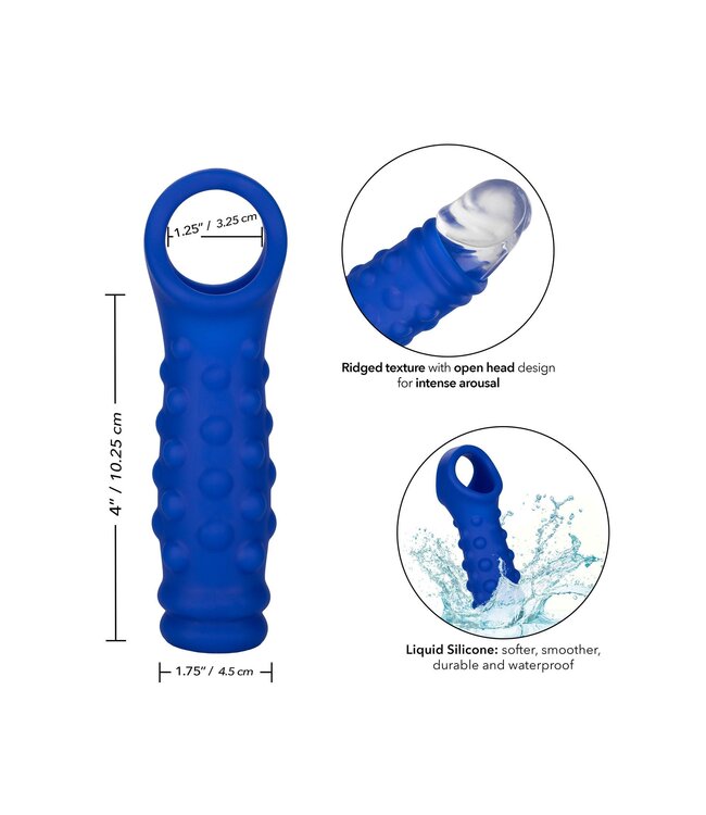 CalExotics Admiral Liquid Silicone Beaded Extension