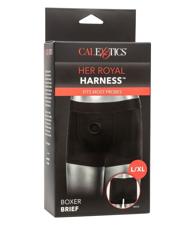 CalExotics Her Royal Harness Boxer Brief L/XL