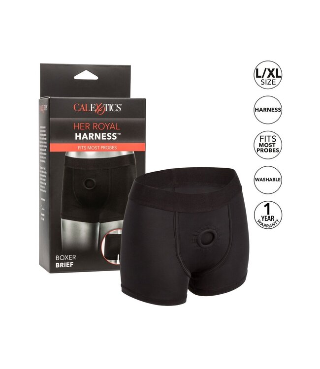 CalExotics Her Royal Harness Boxer Brief L/XL