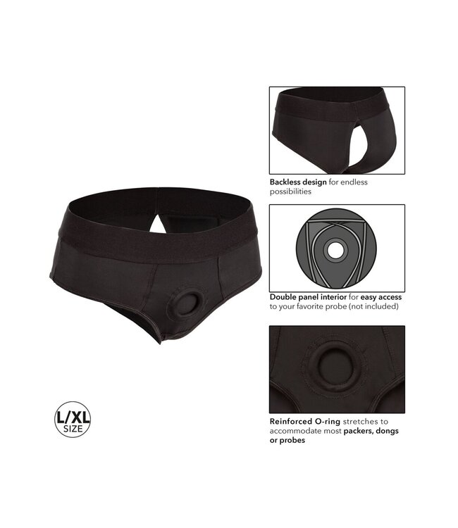 CalExotics Her Royal Harness Backless Brief L/XL