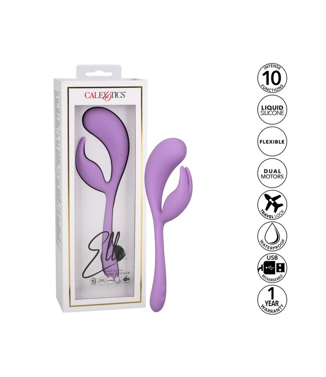 CalExotics Elle Liquid Silicone Dual Flicker