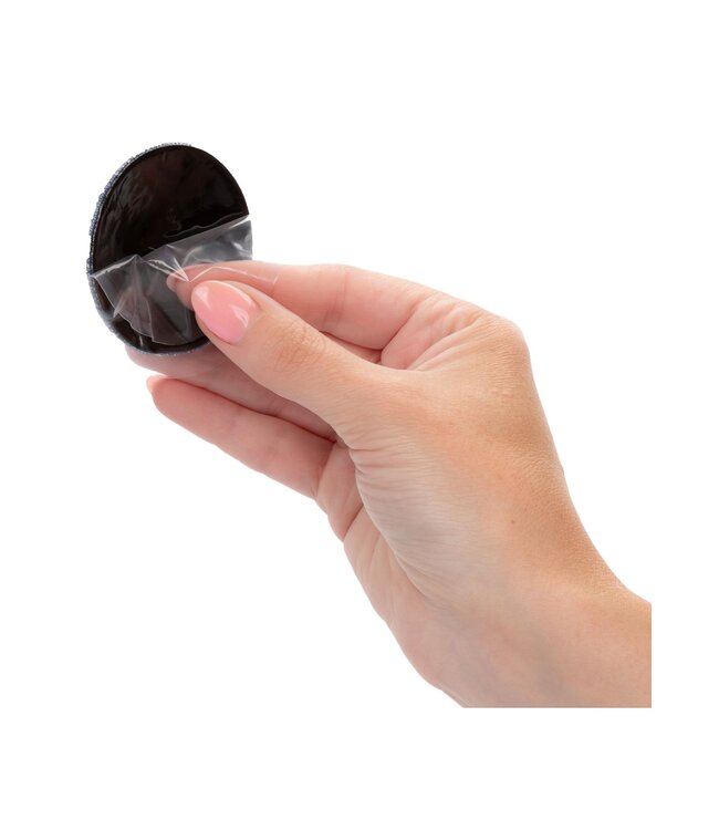 CalExotics Ride 'em Premium Denim Collection Round Pasties