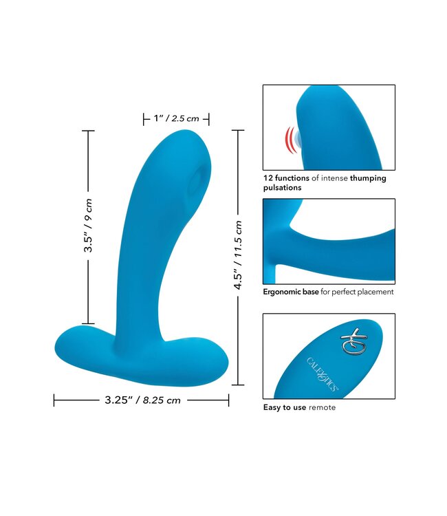 CalExotics Silicone Remote Pulsing Pleaser