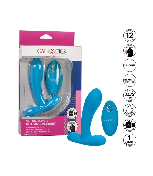 CalExotics Silicone Remote Pulsing Pleaser