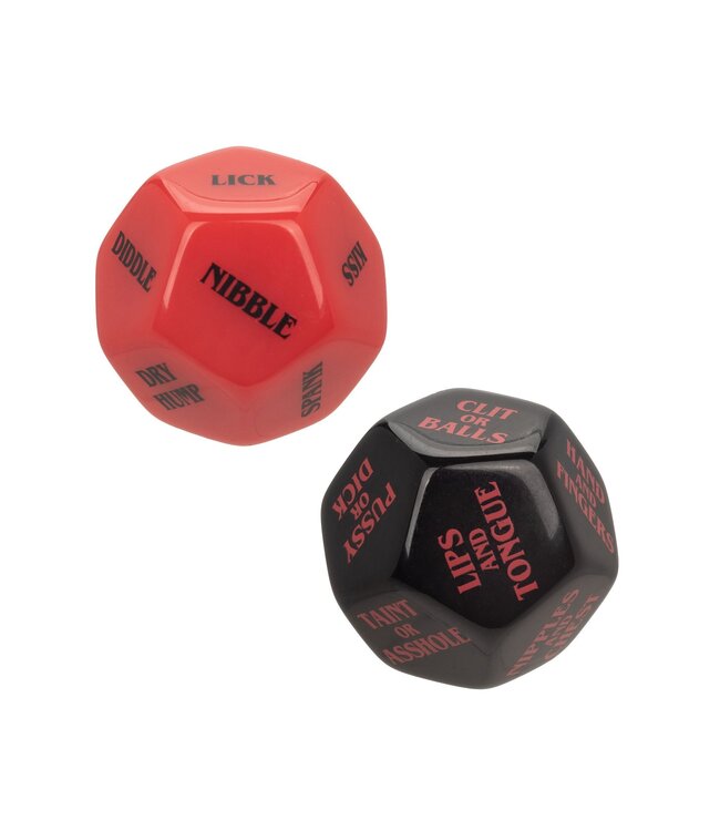 CalExotics Naughty Bits Roll Play Naughty Dice Set