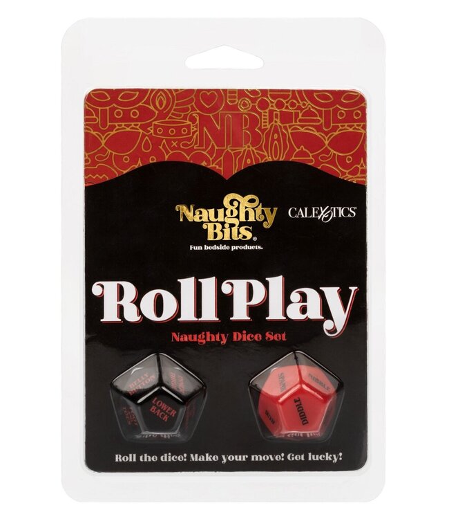 CalExotics Naughty Bits Roll Play Naughty Dice Set