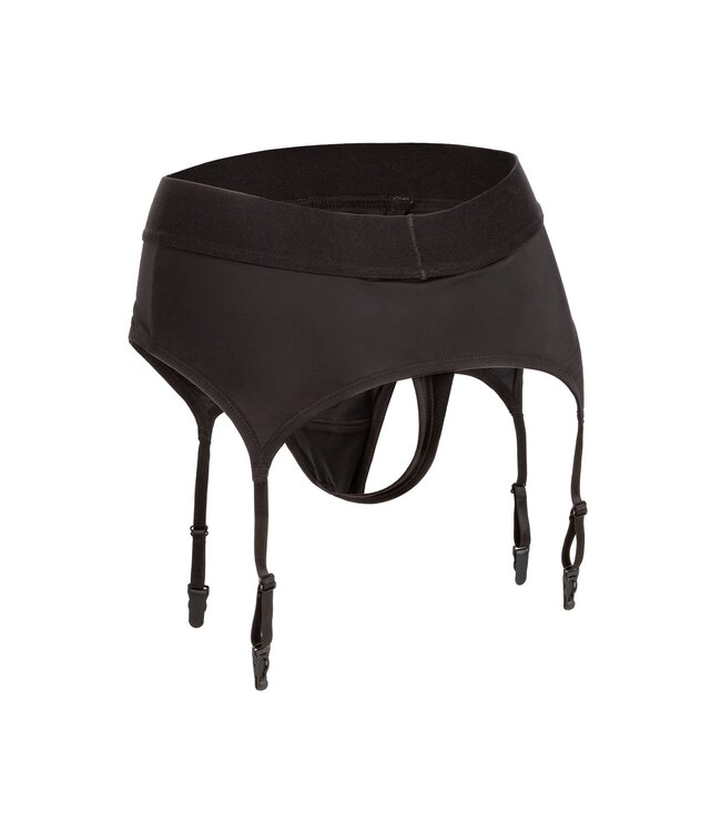 CalExotics Boundless Thong with Garter L/XL