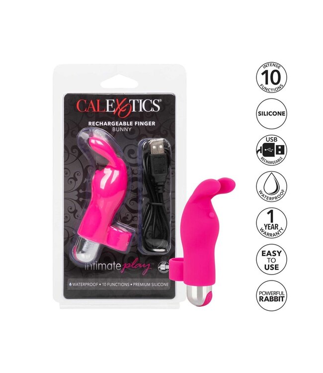 CalExotics Intimate Play Rechargeable Finger Bunny