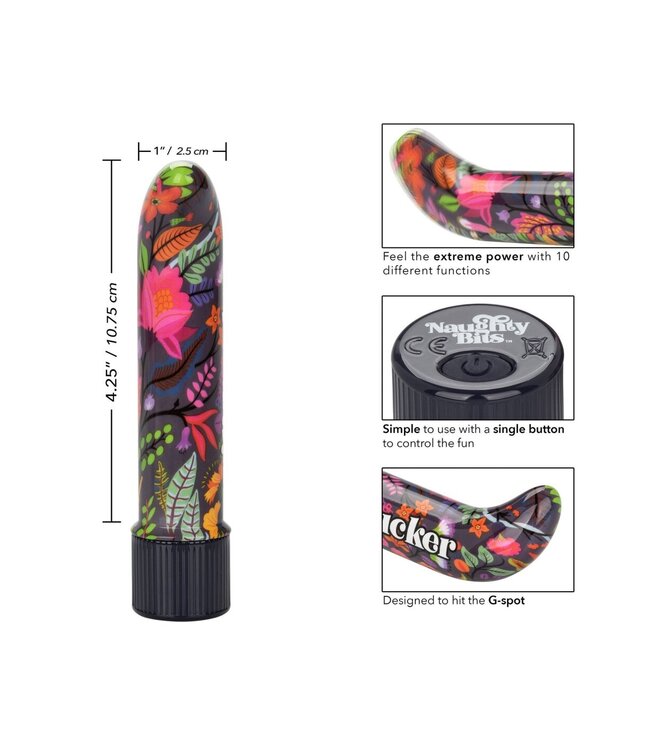 CalExotics Naughty Bits Lil' Fucker Mini G-Spot Vibrator