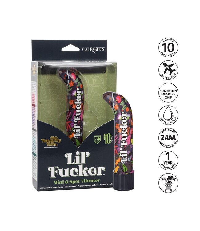 CalExotics Naughty Bits Lil' Fucker Mini G-Spot Vibrator