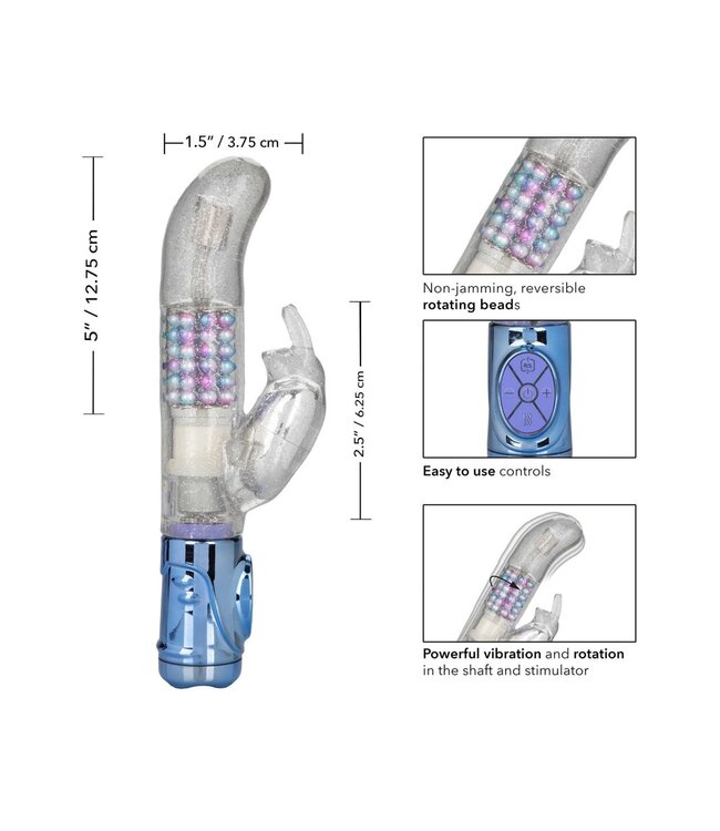 CalExotics Naughty Bits Party in my Pants Jack Rabbit Vibrator