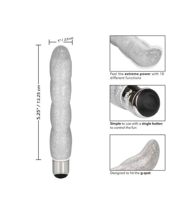 CalExotics Naughty Bits Screwnicorn Majestic G-spot Vibrator