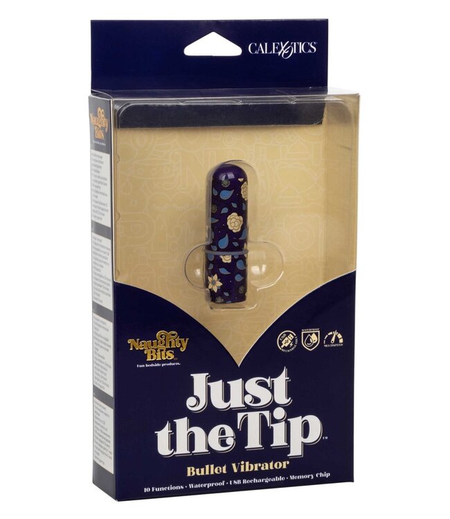 CalExotics Naughty Bits Just The Tip Bullet Vibrator