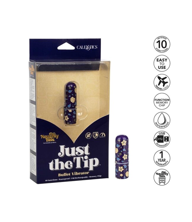 CalExotics Naughty Bits Just The Tip Bullet Vibrator