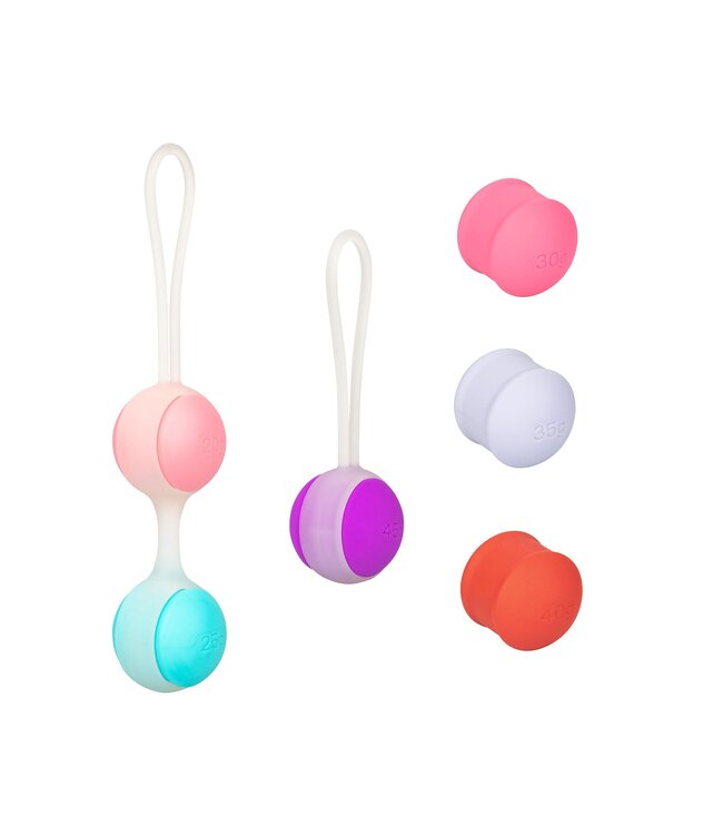 CalExotics She-ology Interchangeable Weighted Kegel Set